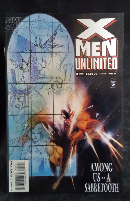 X-Men Unlimited #3 1993 Marvel Comics Comic Book