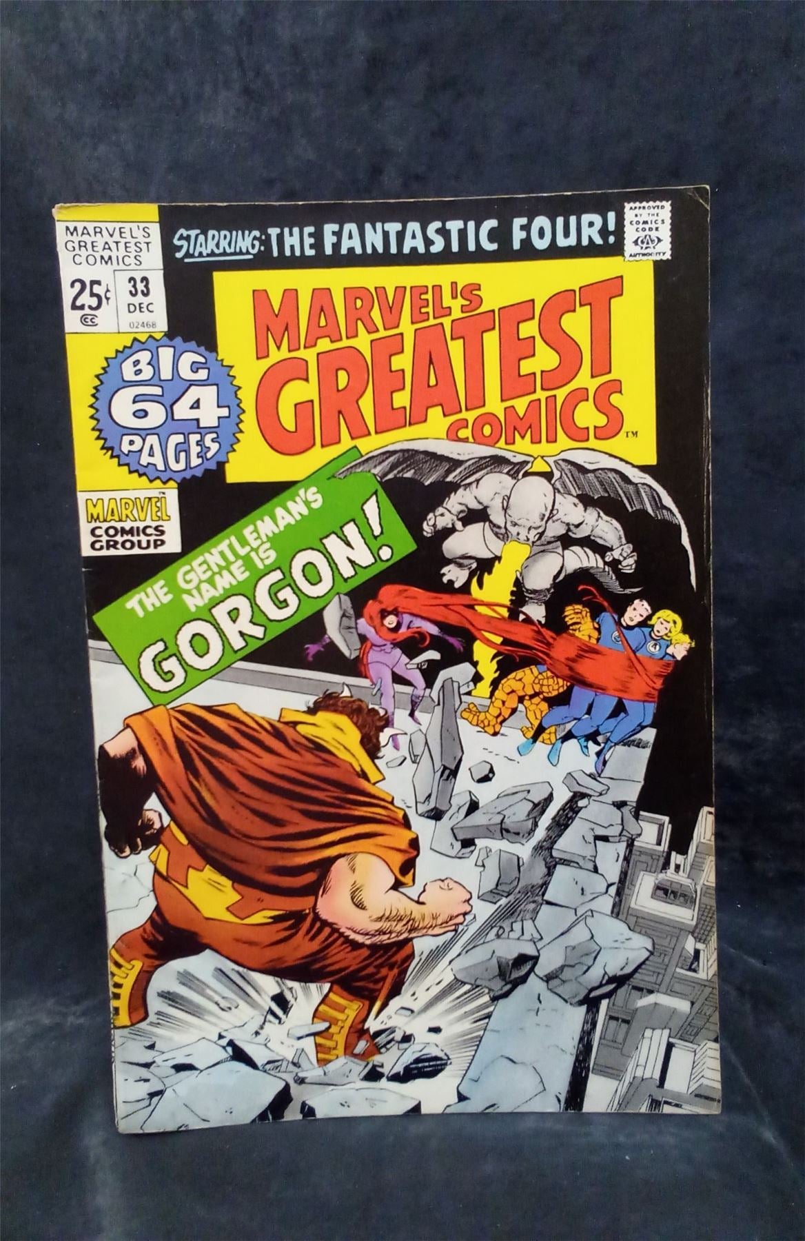 Marvel's Greatest Comics #33 1971 Marvel Comics Comic Book