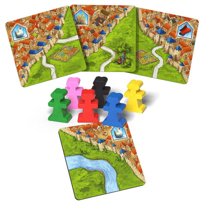 Carcassonne Exp2 (V3.1) : Traders & Builders Board Game by Z-Man Games