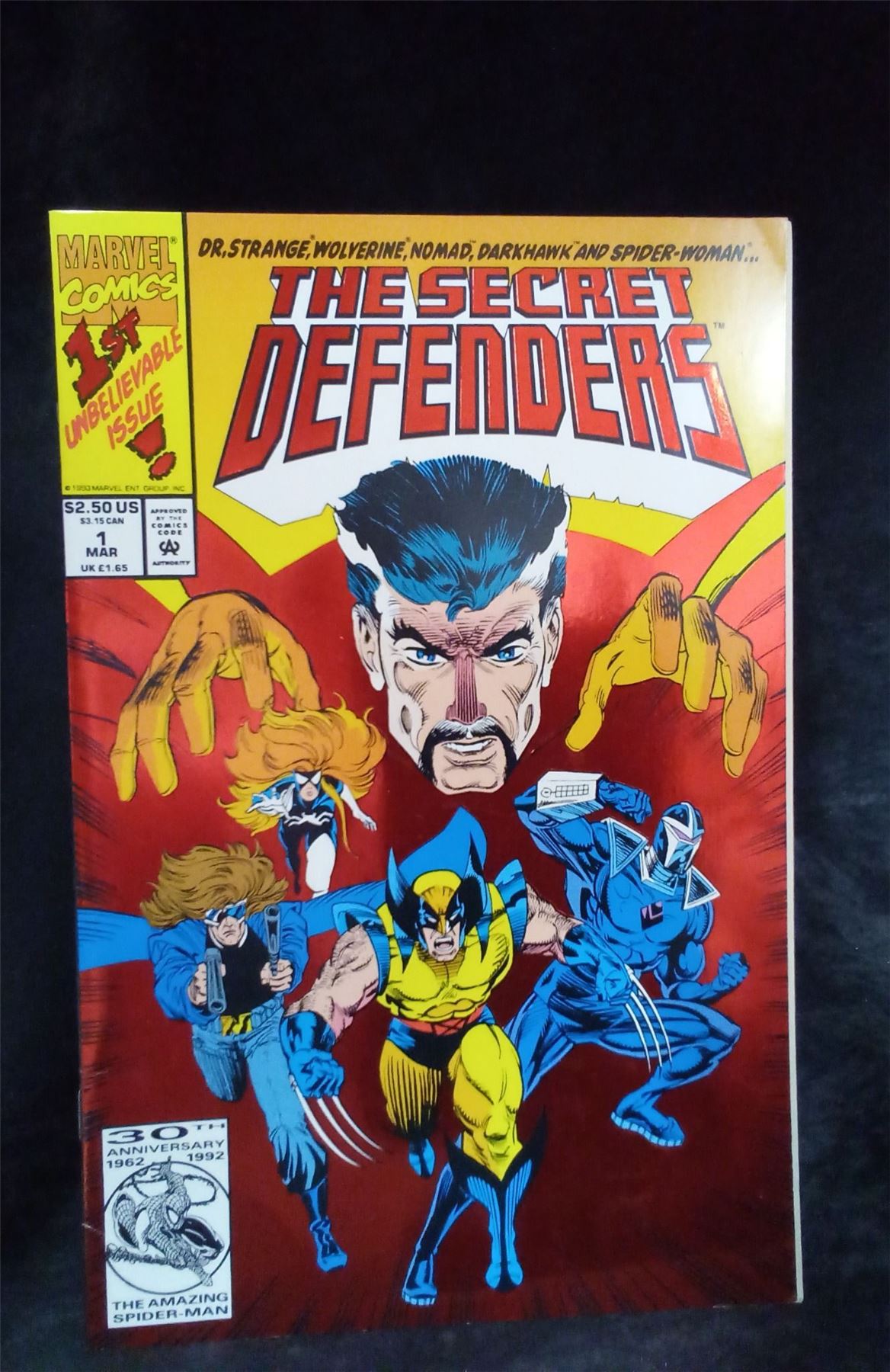 Secret Defenders #1 1993 Marvel Comics Comic Book