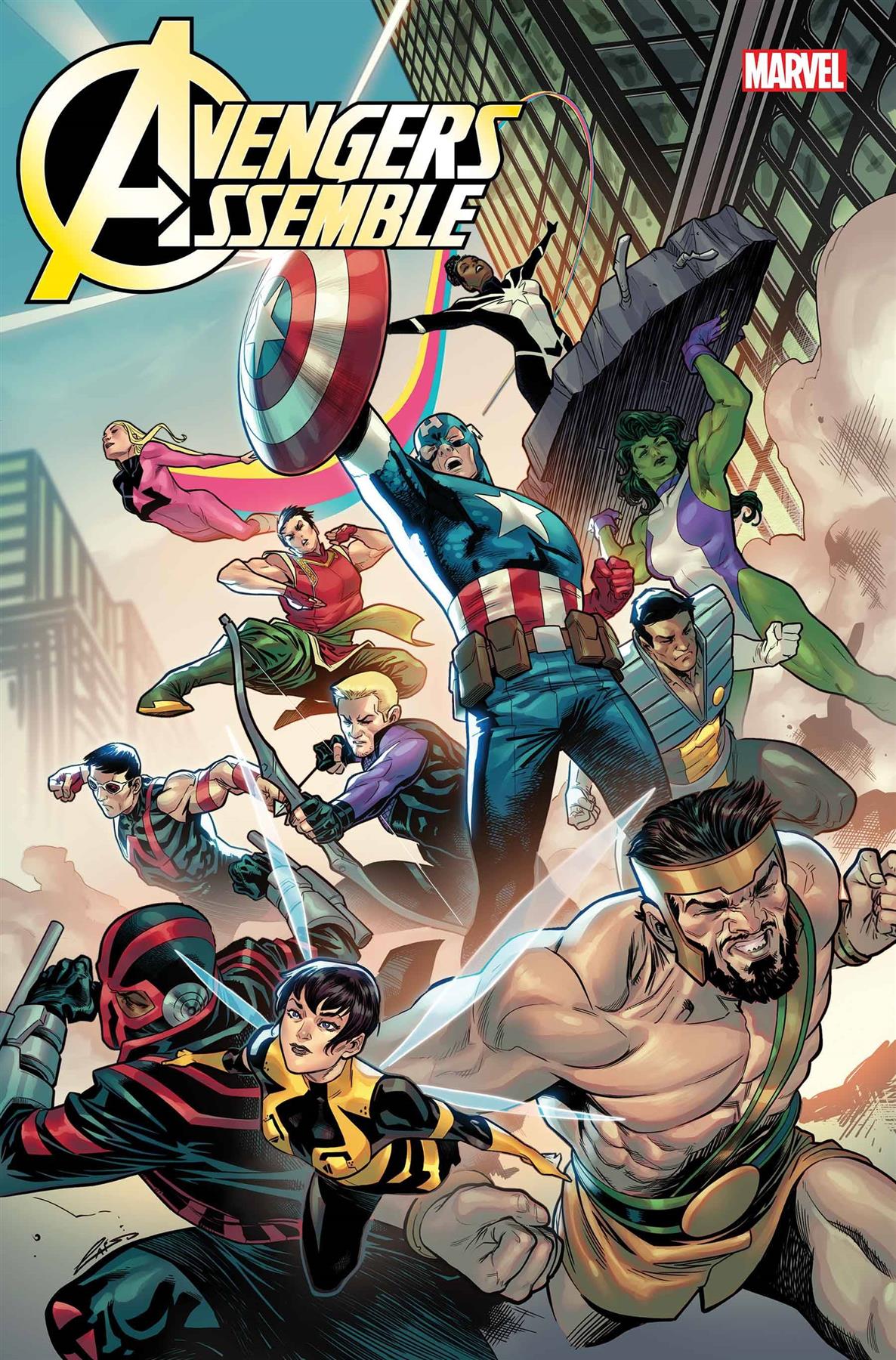 Avengers Assemble #1 Emilio Laiso Var Marvel Prh Comic Book 2024