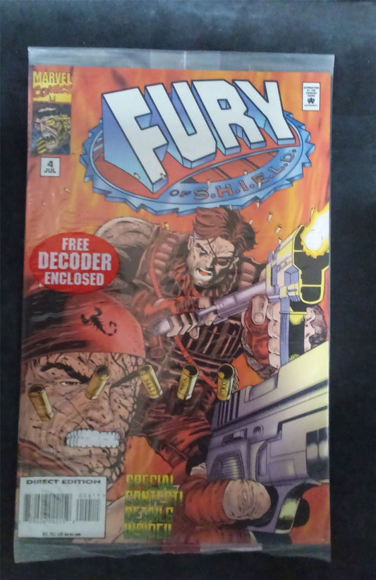 Fury of S.H.I.E.L.D. #4 1995 marvel Comic Book