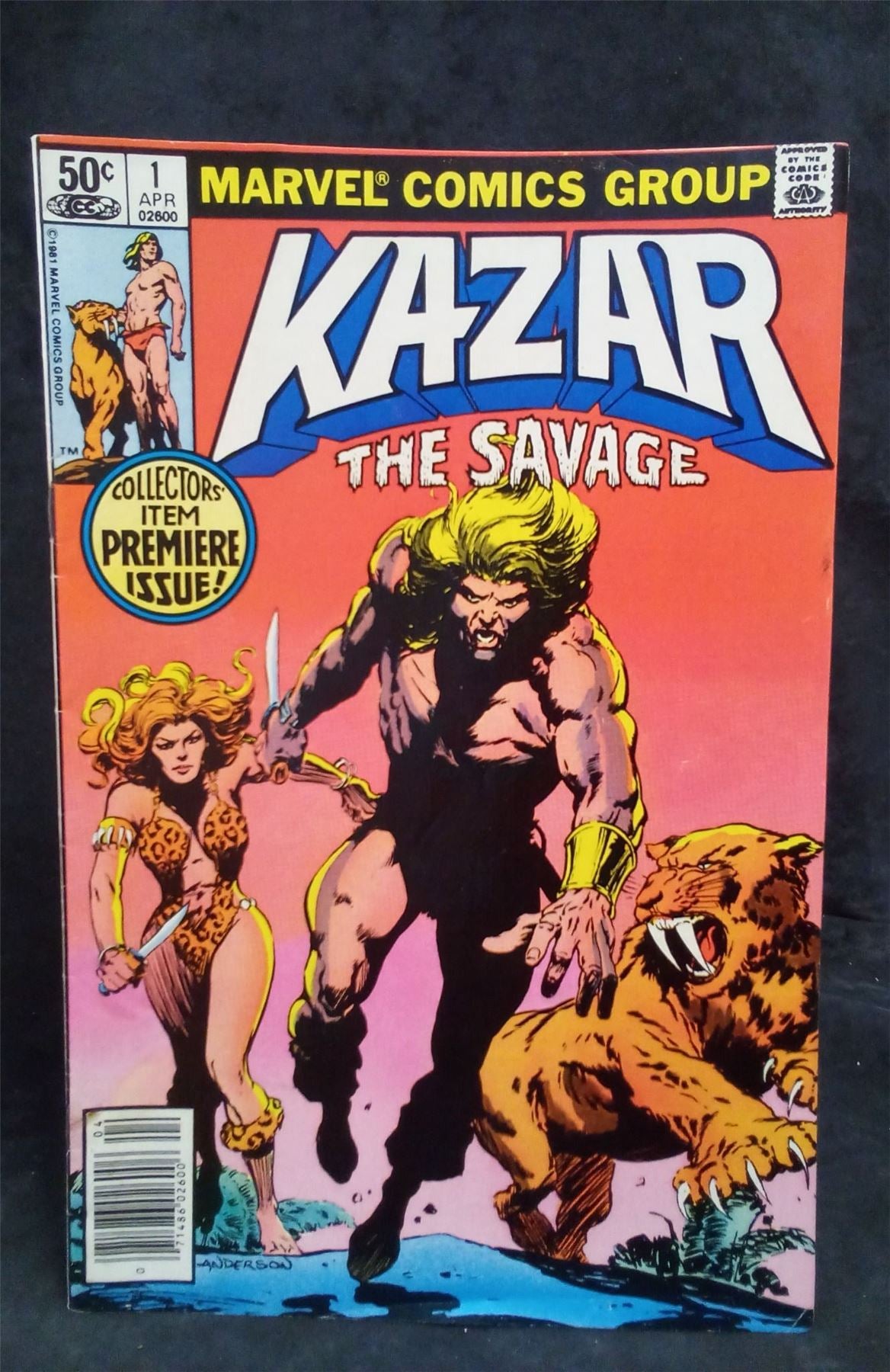Ka-Zar the Savage #1 1981 Marvel Comics Comic Book