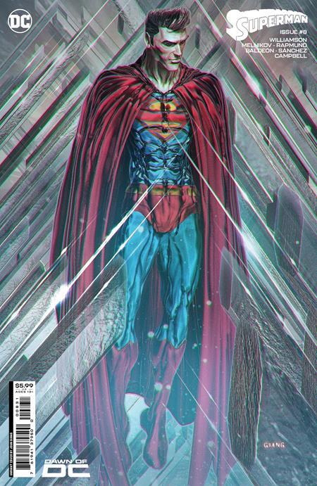 Superman #8 Cvr C John Giang Card Stock Var DC Comics Comic Book