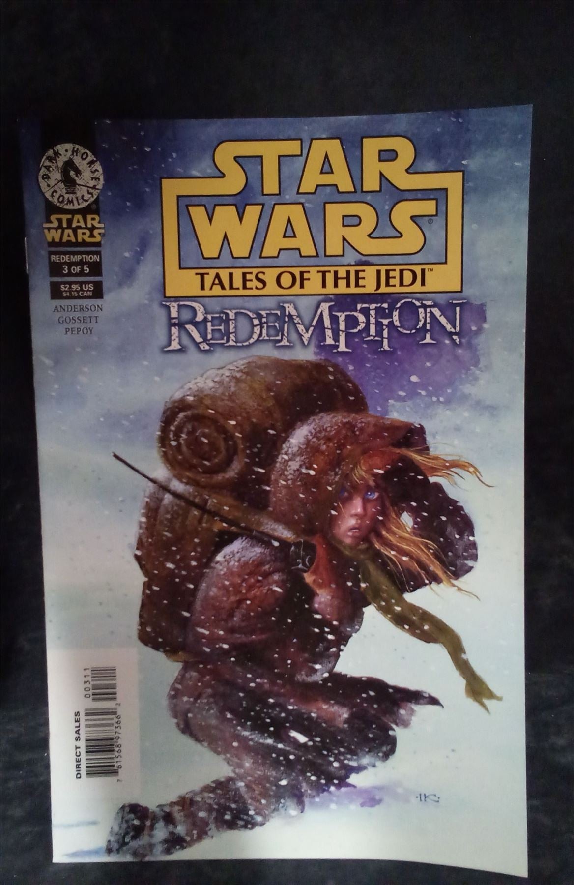 Star Wars: Tales of the Jedi - Redemption #3 1998  Comic Book