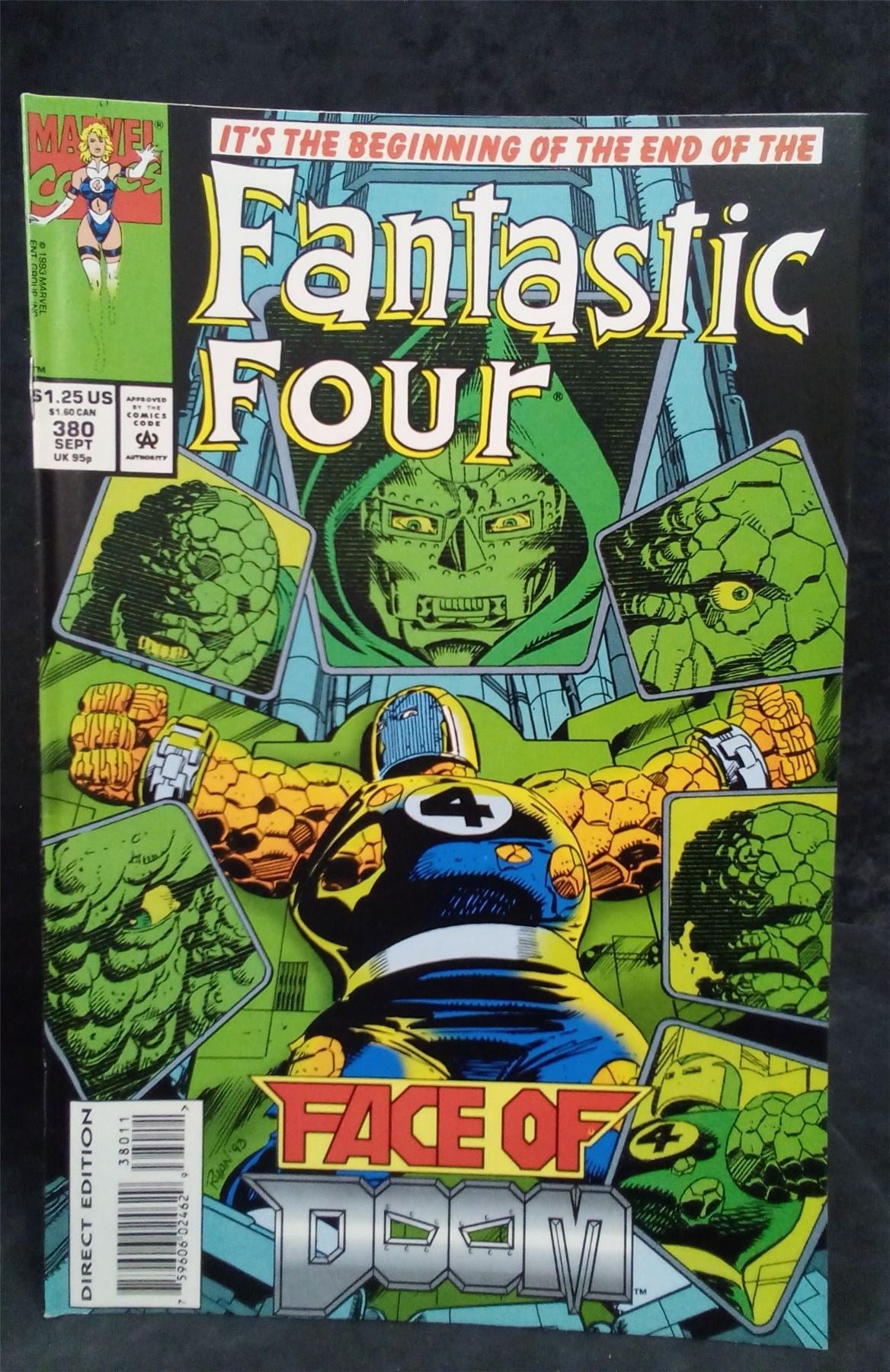 Fantastic Four #380 1993 Marvel Comics Comic Book