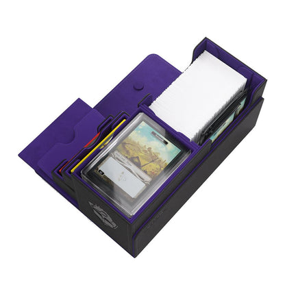 Gamegenic Deck Box - The Academic 133+ XL - Tolarian Edition - Black/Purple