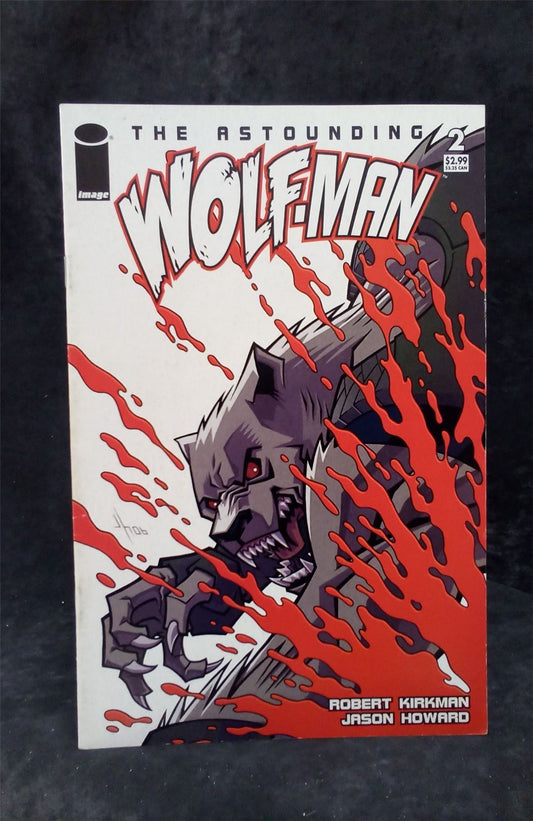 The Astounding Wolf-Man #2 2007 skybound Comic Book