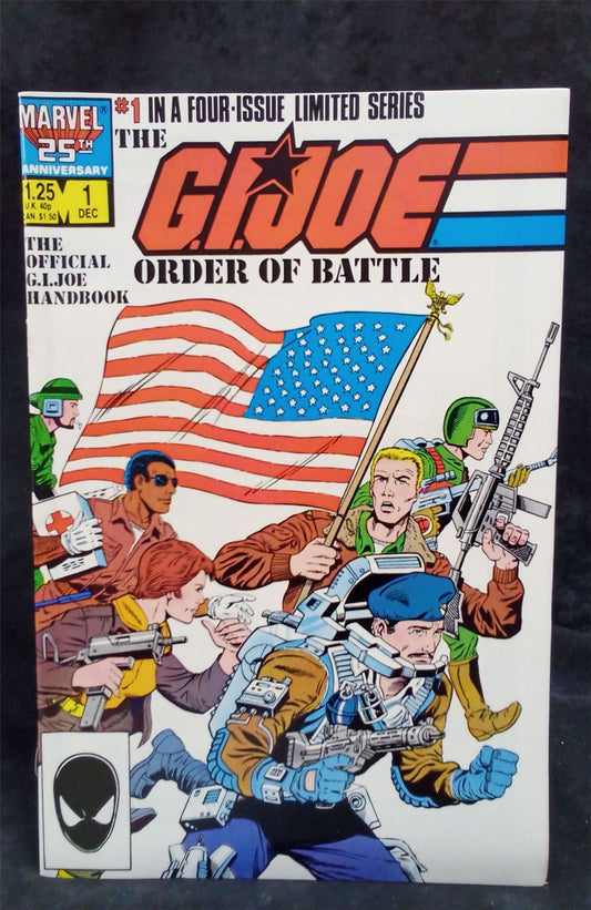 The G.I. Joe Order of Battle #1 1986 Marvel Comics Comic Book
