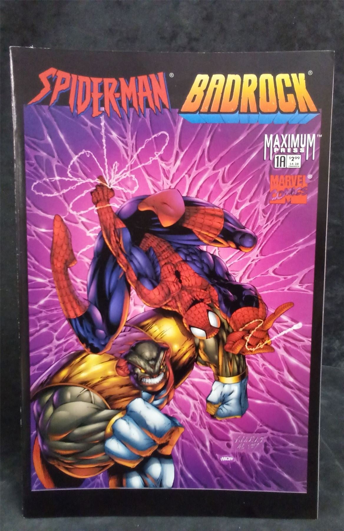 Spider-Man/Badrock #1 A Cover 1997  Comic Book