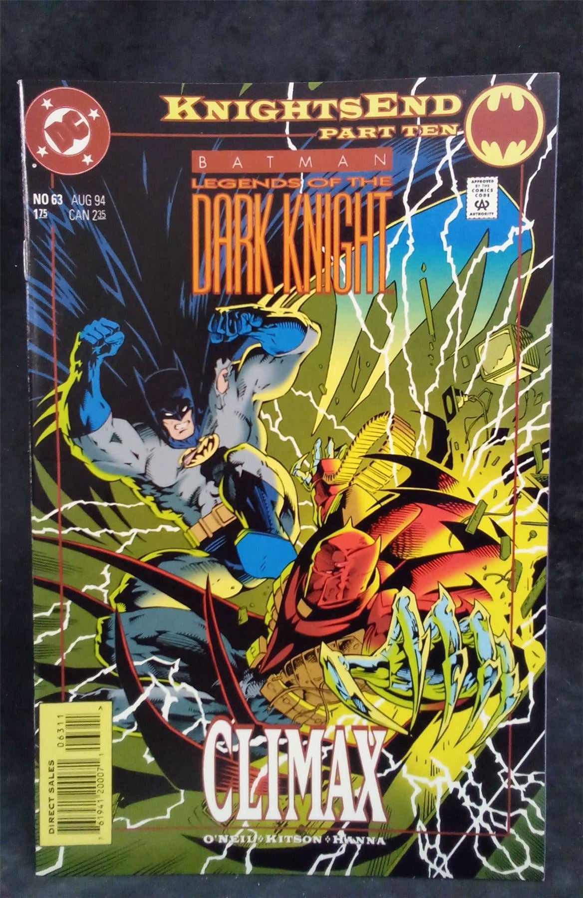Batman: Legends of the Dark Knight #63 1994 DC Comics Comic Book