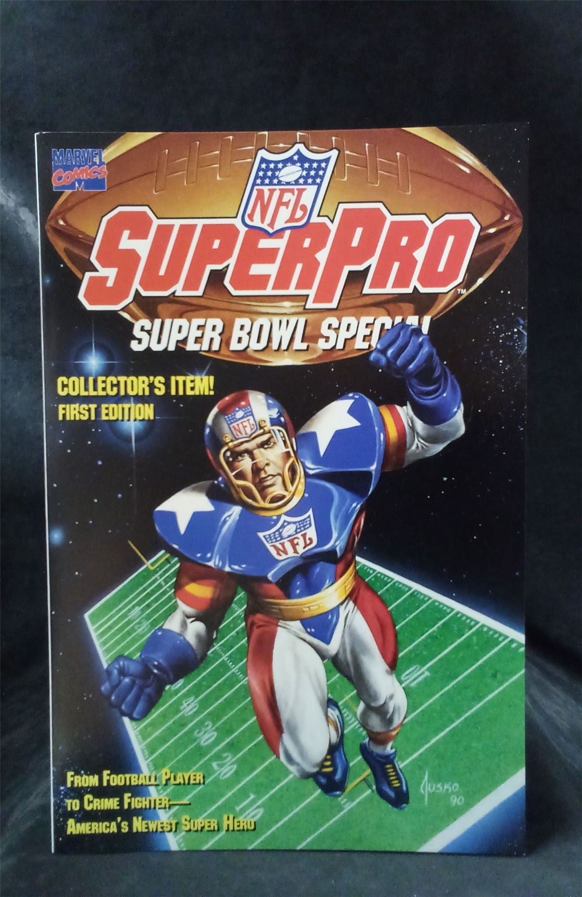 NFL SuperPro Super Bowl Special 1991 Marvel Comics Comic Book