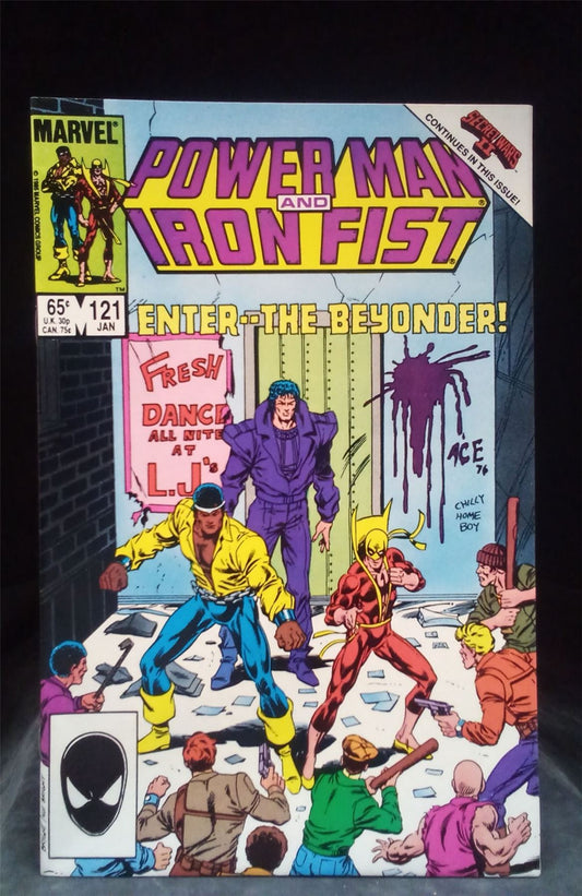 Power Man and Iron Fist #121 1986 Marvel Comic Book