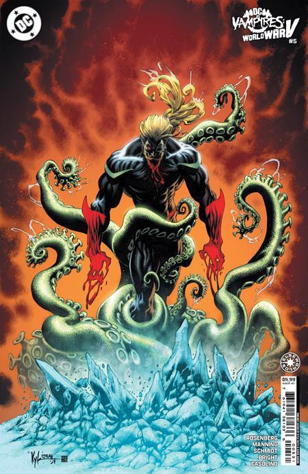 Dc Vs Vampires World War V #5 (of 12) Cvr C Kyle Hotz Card Stock Var DC Comics Comic Book