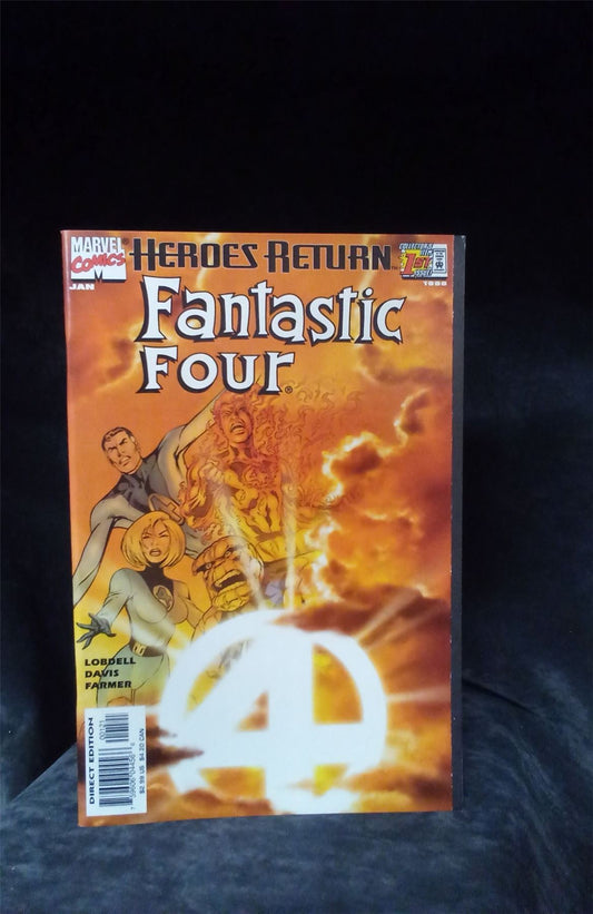 Fantastic Four #1 Sunburst Cover 1998 Marvel Comics Comic Book