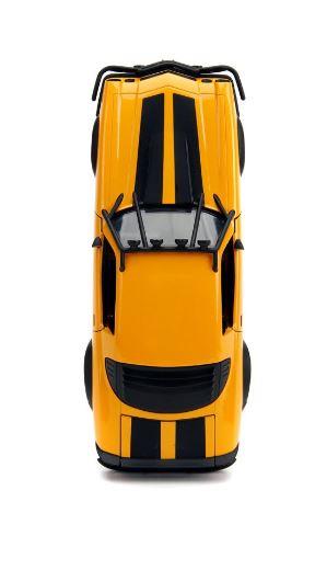 Hollywood Rides Transformers Rise of the Beasts Bumblebee 1977 Camaro 1:24 Scale Die-Cast Metal Vehicle with Badge Action Figure by Jada Toys