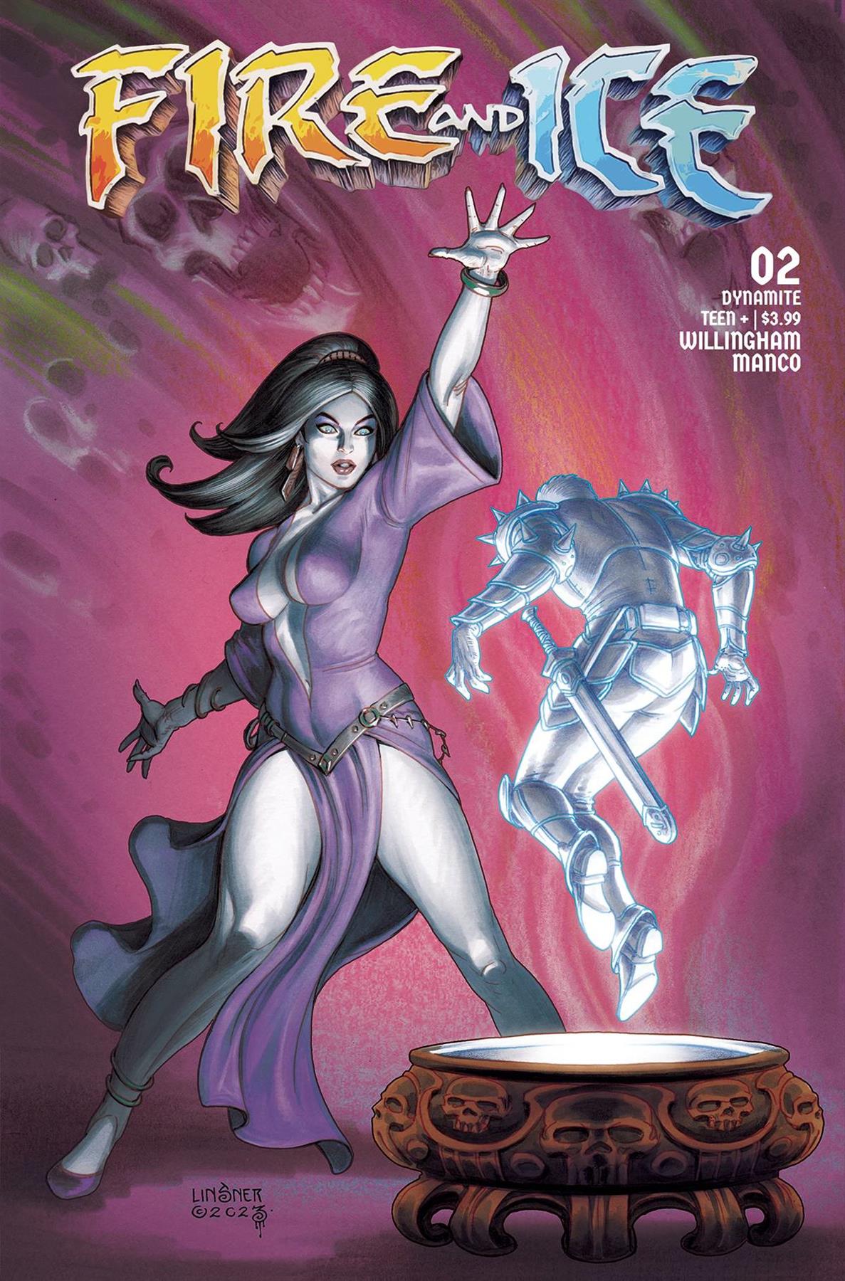 Fire And Ice #2 Cvr A Linsner Dynamite Comic Book