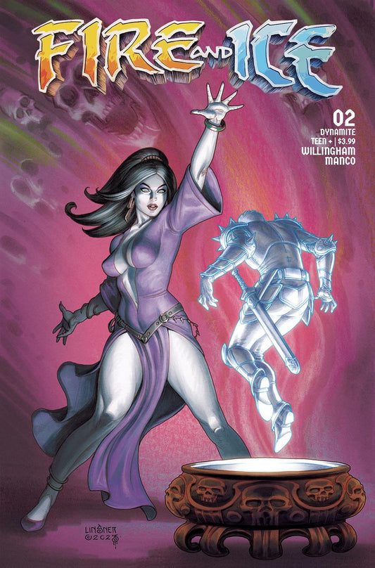 Fire And Ice #2 Cvr A Linsner Dynamite Comic Book