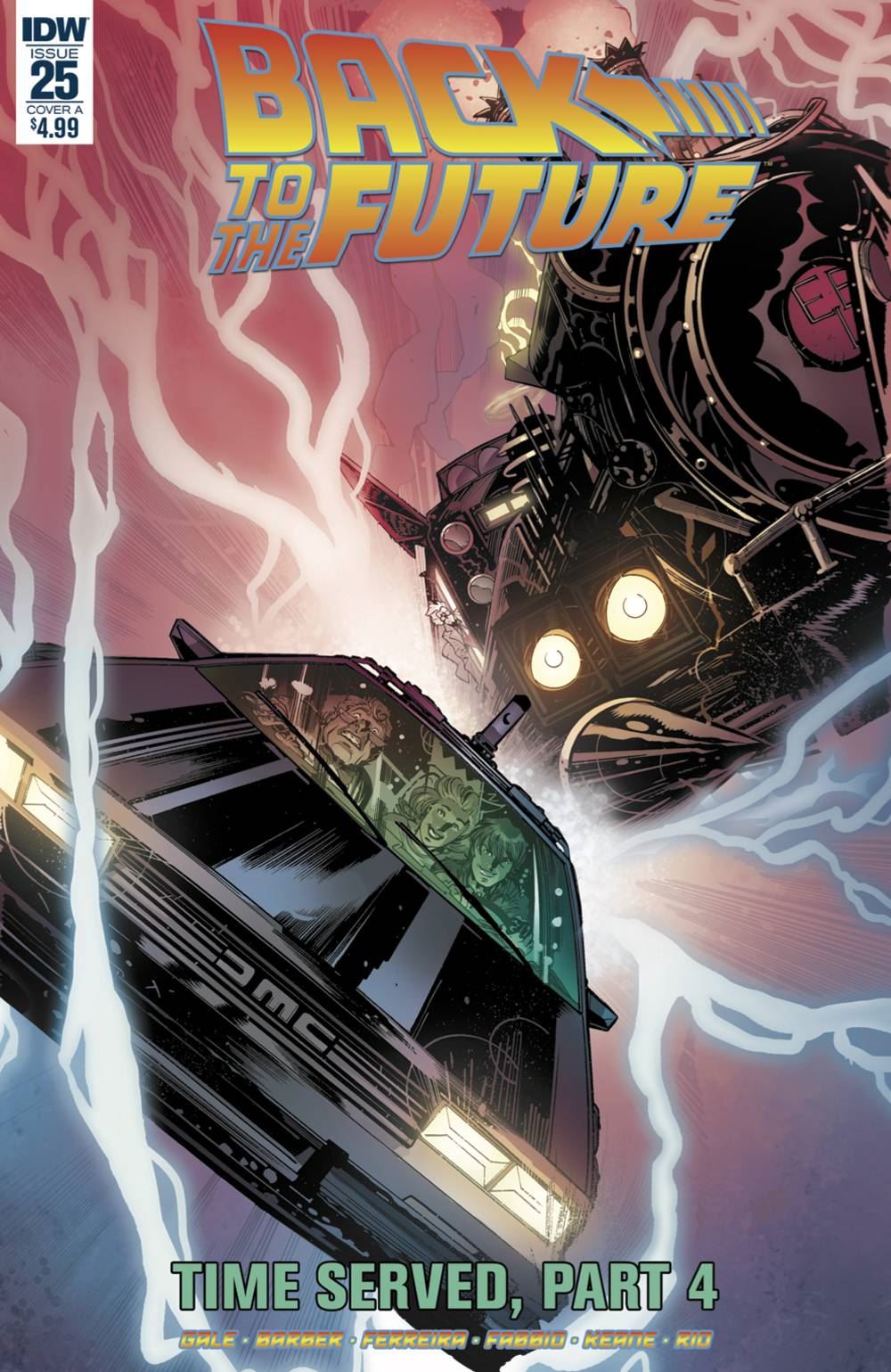Back To The Future #25 (Cvr A Ferreira) Idw Publishing Comic Book