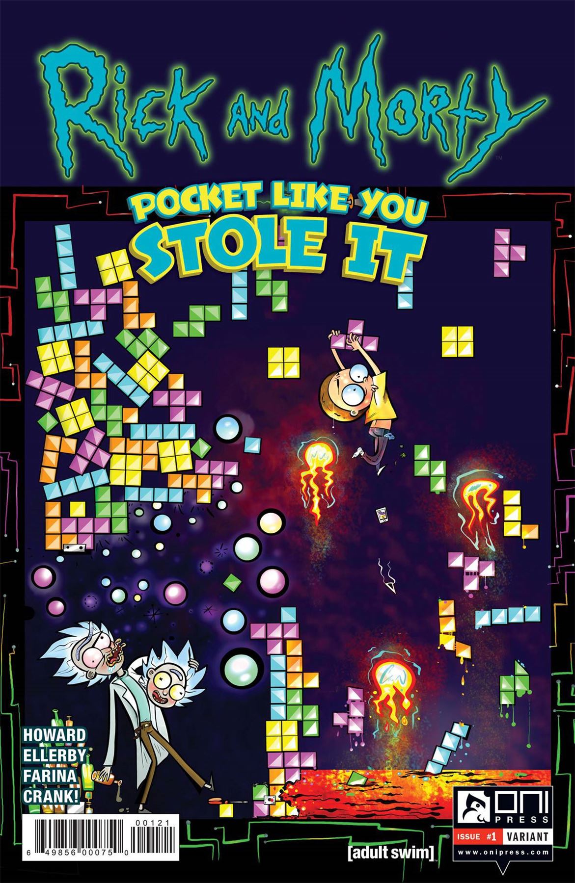 Rick & Morty Pocket Like You Stole It #1 (Main Var) Oni Press Inc. Comic Book