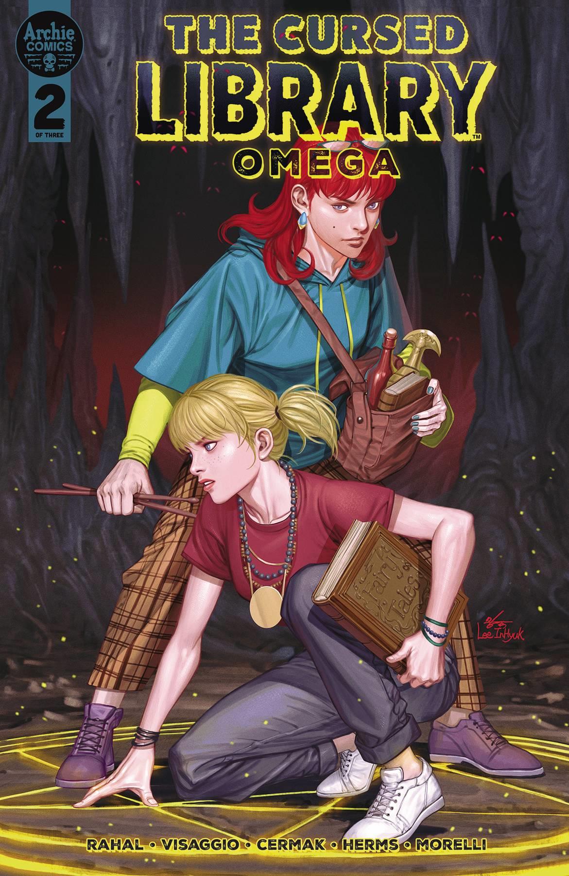 Cursed Library Omega Cvr B Inhyuk Lee Archie Comic Publications Comic Book