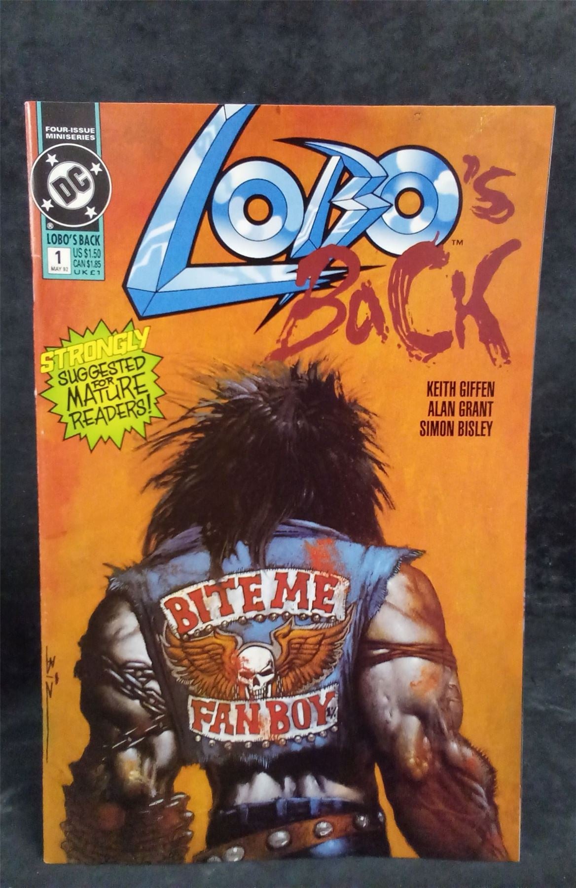 Lobo's Back #1 1992 DC Comics Comic Book
