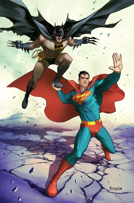 Batman Superman Worlds Finest #40 Cvr B Tirso Cons Card Stock Var DC Comics Comic Book