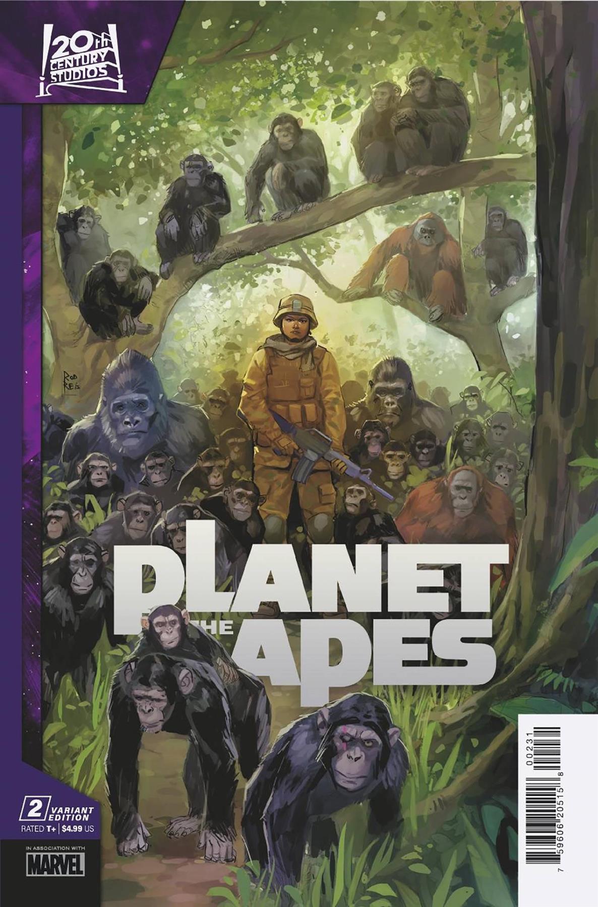 Planet Of The Apes #2 Reis Var (Reis Var) Marvel Prh Comic Book 2023
