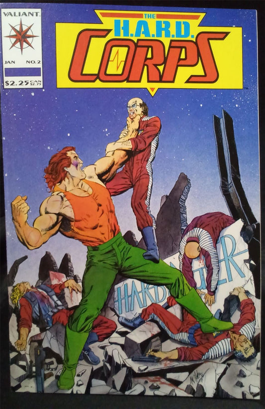 The H.A.R.D. Corps #2 1993 valiant Comic Book