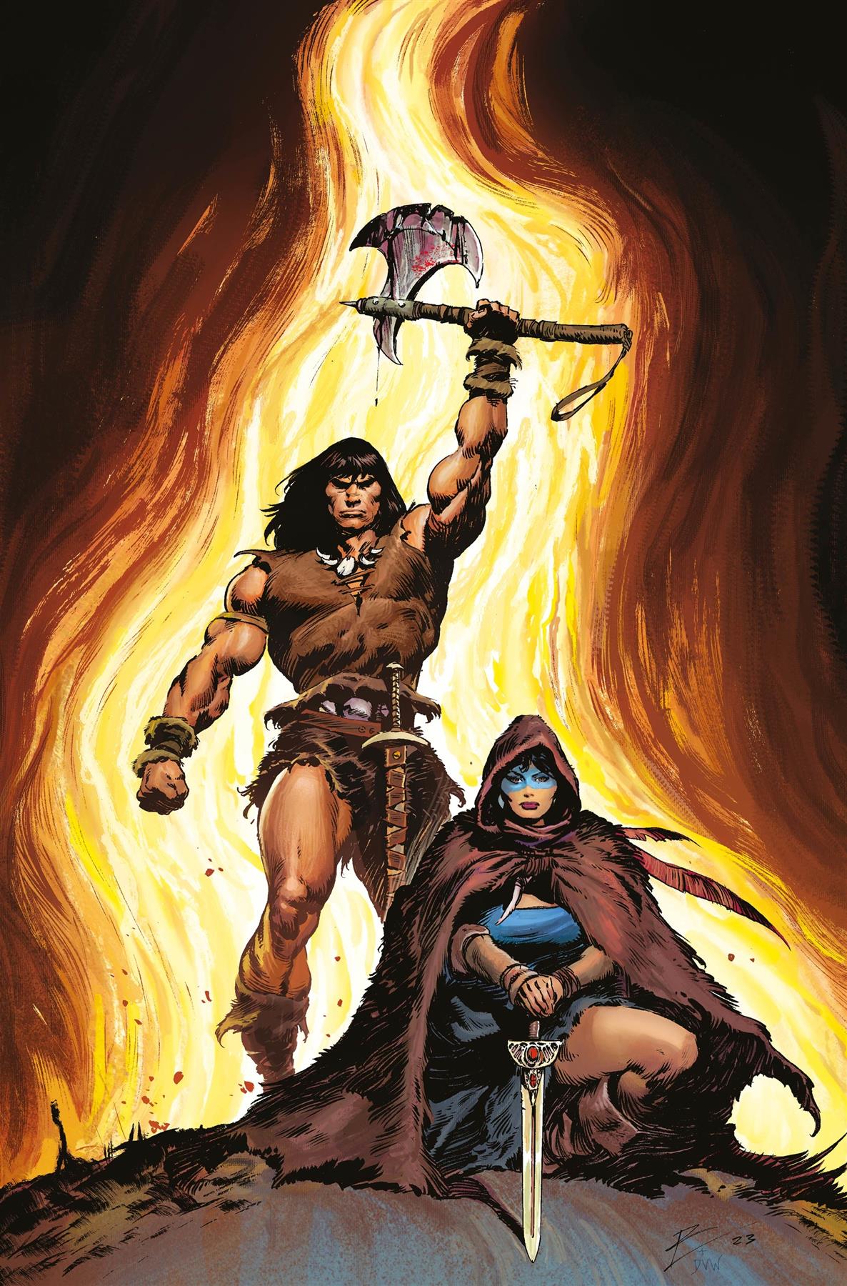 Conan Barbarian Torre Virgin #1-4 Pack (mr) (c: 0-1-2) Titan Comics Comic Book