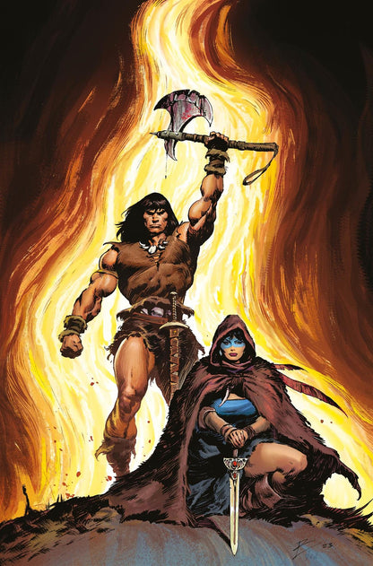 Conan Barbarian Torre Virgin #1-4 Pack (mr) (c: 0-1-2) Titan Comics Comic Book