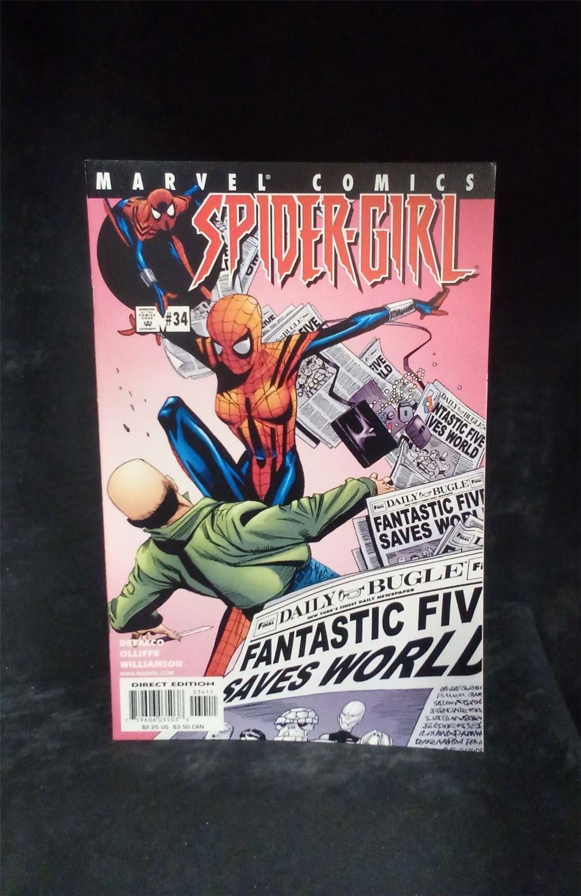 Spider-Girl #34 2001 Marvel Comics Comic Book