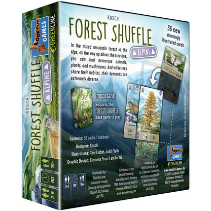 Forest Shuffle: Alpine By Lookout Games Board Game
