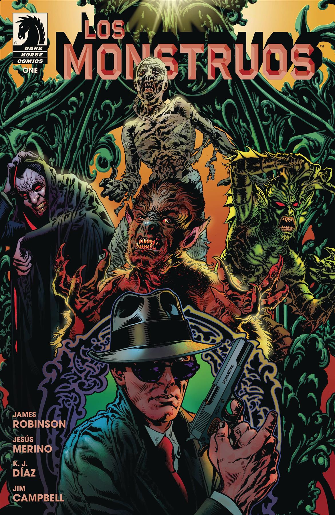 Los Monstruos #1 Cvr B Harris Cvr B Harris Dark Horse Prh Comic Book 2025