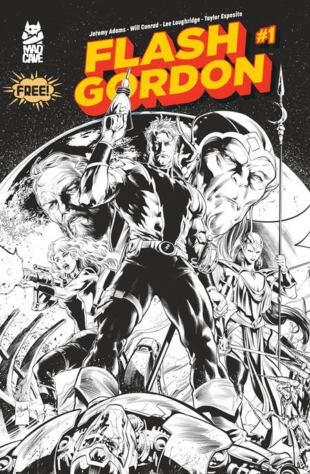 Fcbd 2026 Flash Gordon #1 Mad Cave Studios Comic Book