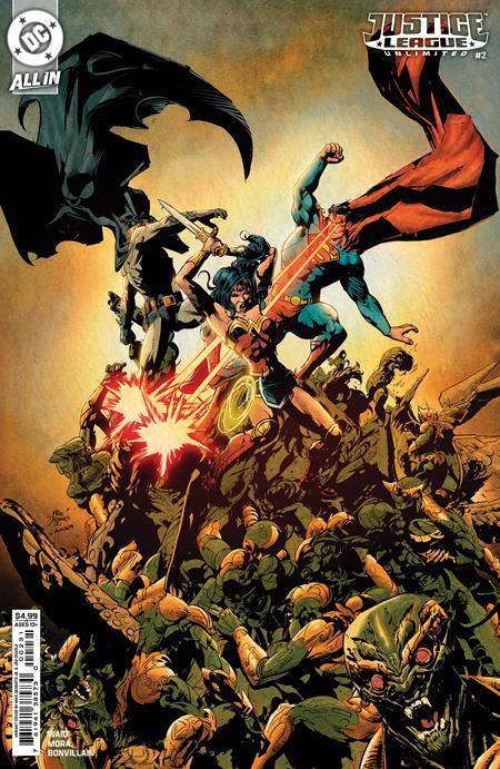 Justice League Unlimited #2 Cvr C Mike Deodato Jr Card Stock Var DC Comics Comic Book