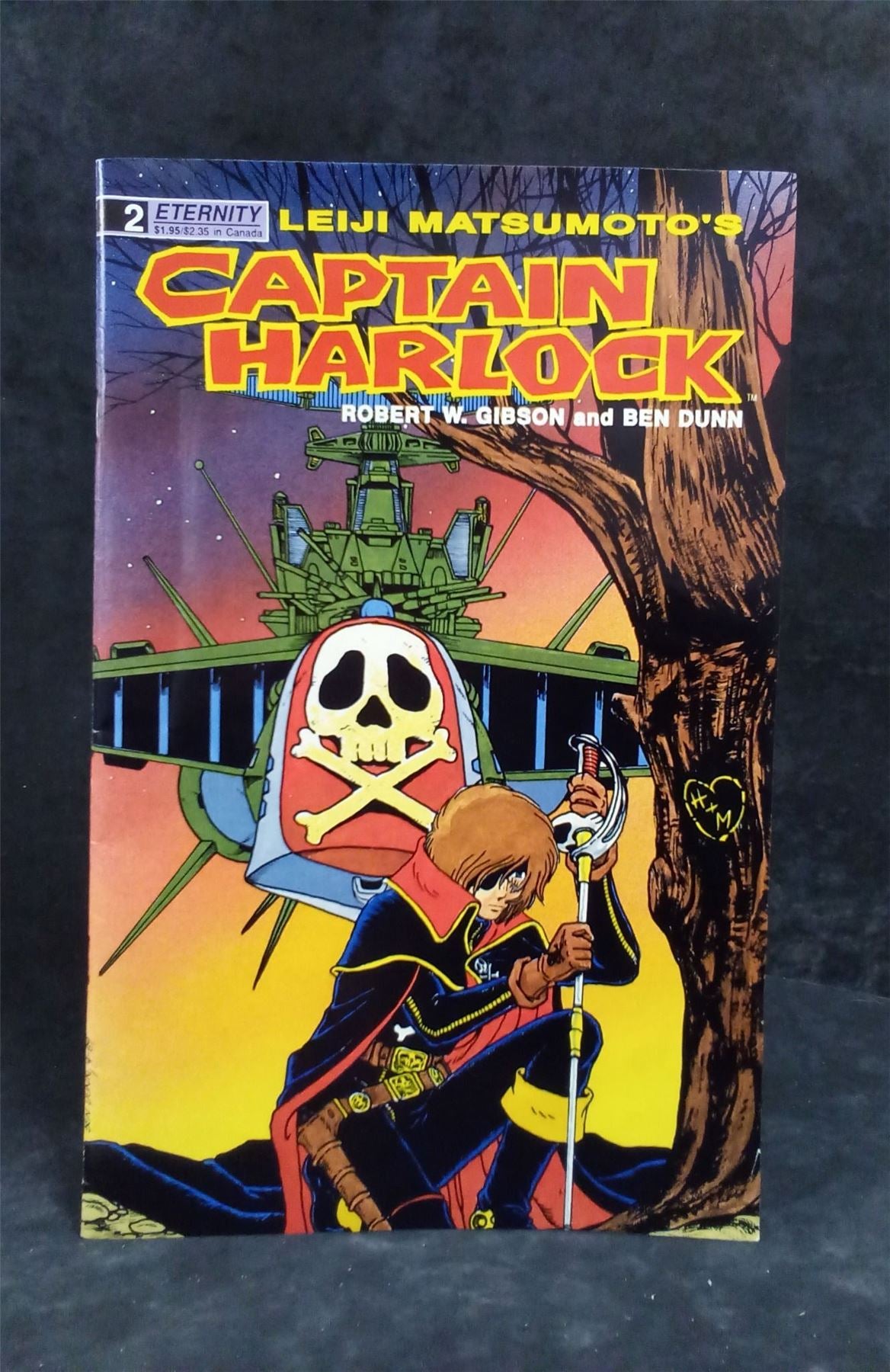 Captain Harlock #2 1989 eternity Comic Book