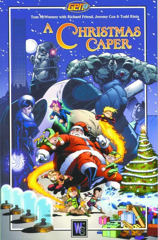 Gen 13 A Christmas Caper Paperback Book DC Comics 1999