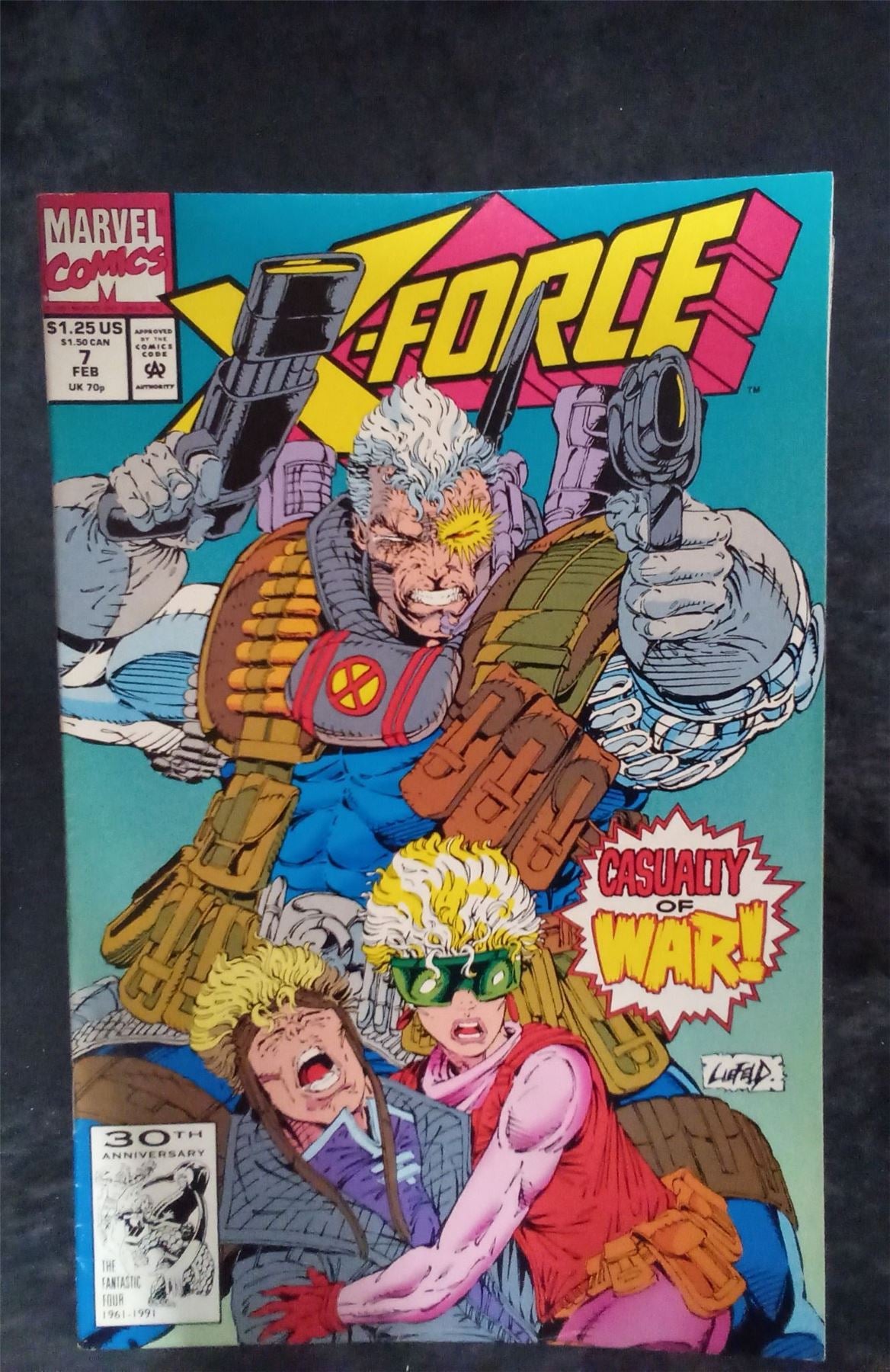 X-Force #7 1992 Marvel Comics Comic Book