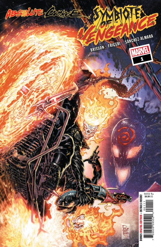 Absolute Carnage Symbiote Of Vengeance #1 (Ac) Marvel Comics Comic Book