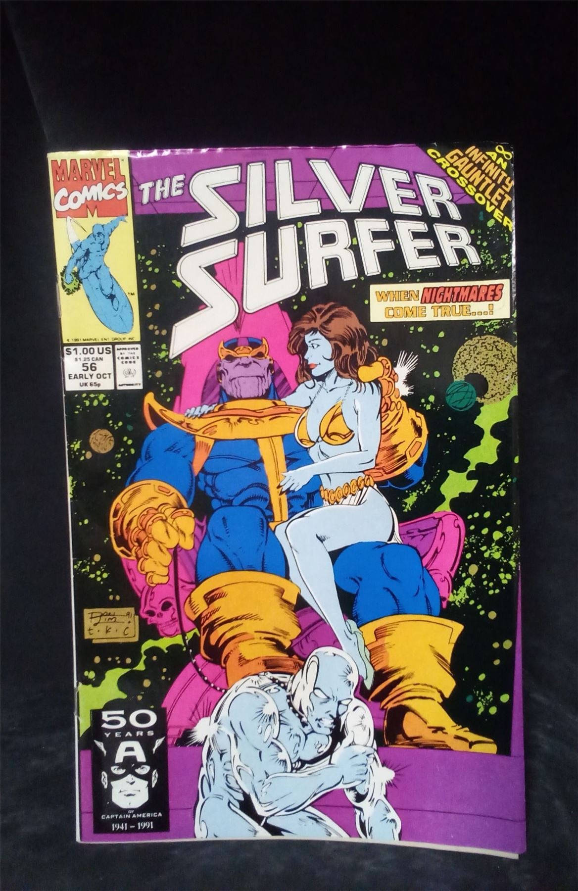 Silver Surfer #56 1991 Marvel Comic Book