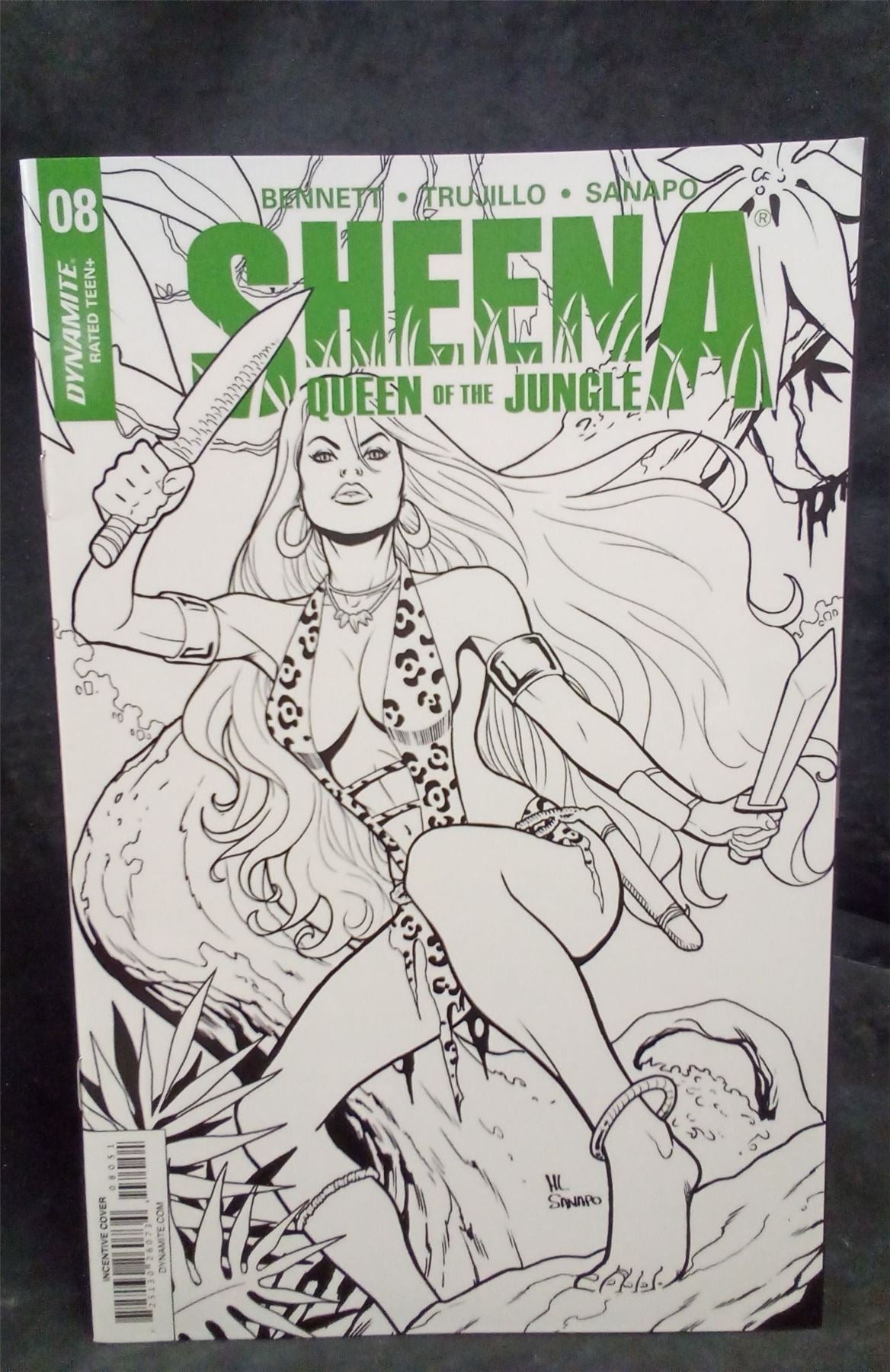 Sheena Queen of the Jungle #8 Cover E 2018 Dynamite Entertainment Comic Book