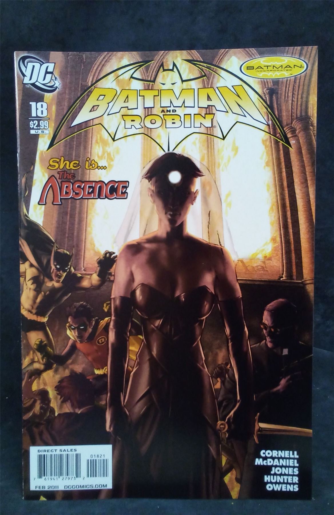 Batman and Robin #18 Variant Cover 2011 DC Comics Comic Book