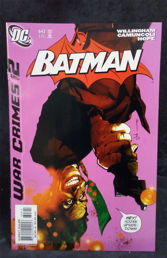 Batman #643 2005 DC Comics Comic Book