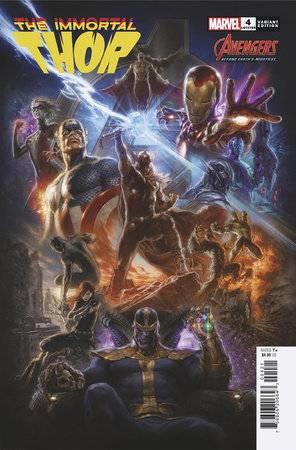 Immortal Thor #4 Mauro Cascioli Avengers 60th Var (Mauro Cascioli Avengers 60th Var) Marvel Prh Comic Book 2023