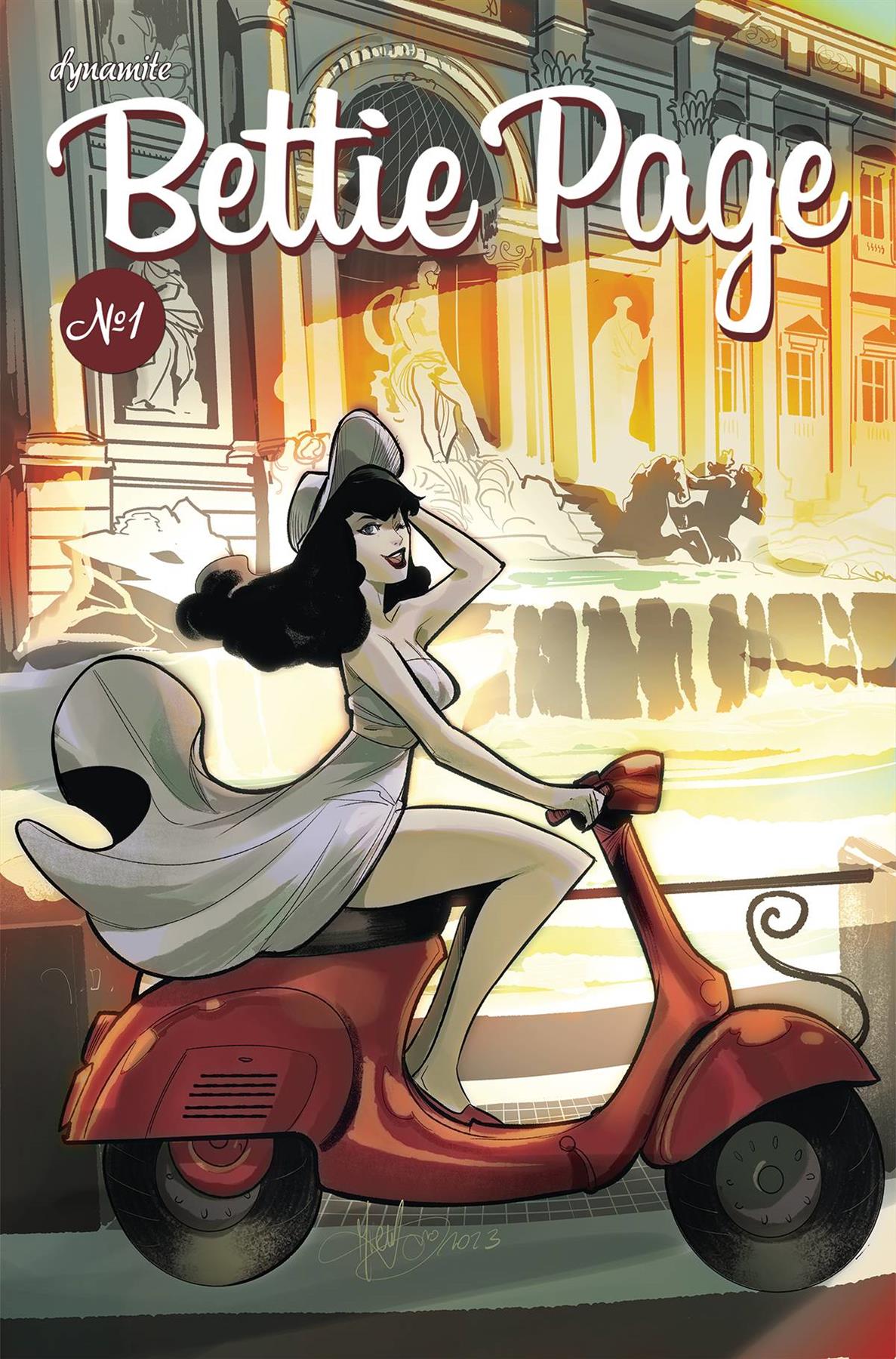 Bettie Page #1 Cvr D Andolfo Dynamite Comic Book
