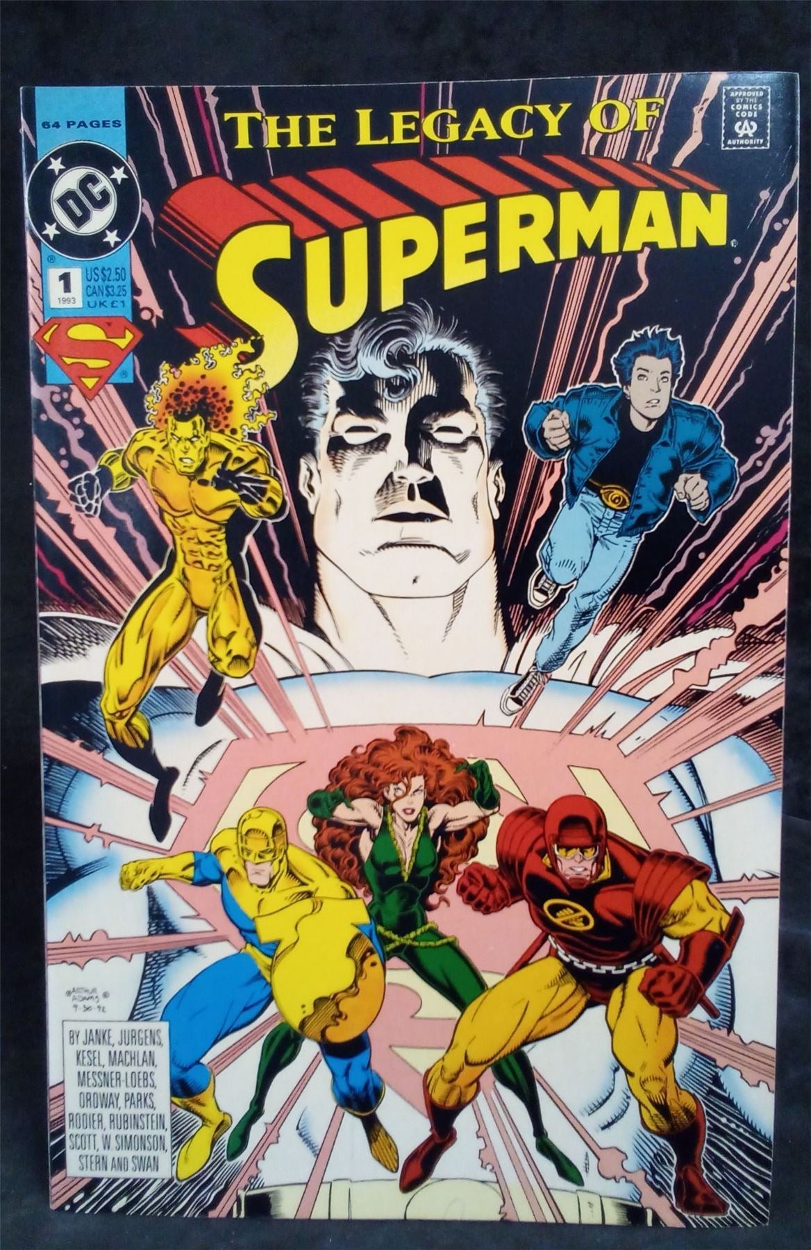 Superman: The Legacy of Superman 1993 DC Comics Comic Book