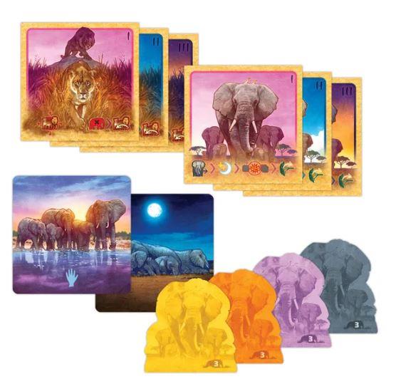Tembo Survival on the Savanna By USAopoly Board Game