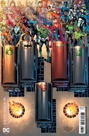 Justice League #75 Cvr D Dan Jurgens & Norm Rapmund Card Stock Var DC Comics Comic Book