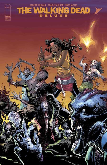 Walking Dead Deluxe #109 Cvr C Whilce Portacio & Alex Sinclair Connecting Var (Mr)  Image Comics Comic Book